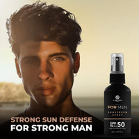 Carlton London Men SPF 30 Sunscreen Spray I Vegan No Paraben No Silicone No Mineral Oil Ii 1X50Ml Best For Men Boys And Husband For Normal Skin 1 Count