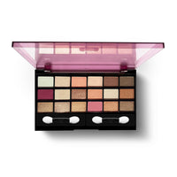 Hilary Rhoda Soft Glam Eyeshadow Palette | Highly Pigmented & Long Lasting Eyeshadow Palette | Matte & Shimmer Finish | 18 Shades (Multicolor - Shade 1)