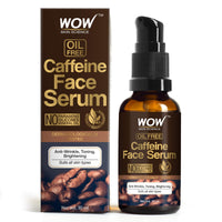 WOW Skin Science Caffeine Face Serum - Quick Absorbing - Oil Free - Anti-Aging& Science Brightening Vitamin C Face Wash&Science 99% Pure Aloe Vera Gel For Face,Skin&Hair - 150Ml