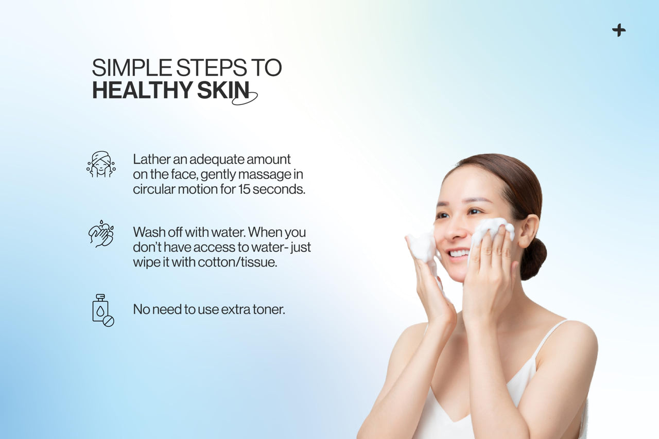 altbeauty Clean-n-Tone Skin Cleanser 100 gm | Helps with Acne | Cleanser + Toner | Supports Makeup Removal | With Rosemary Oil, Lemon Oil, Chamomile Extract & Aloe Vera | Suitable for All Skin Types | Dermatologist-Designed, Derma Grade Quality