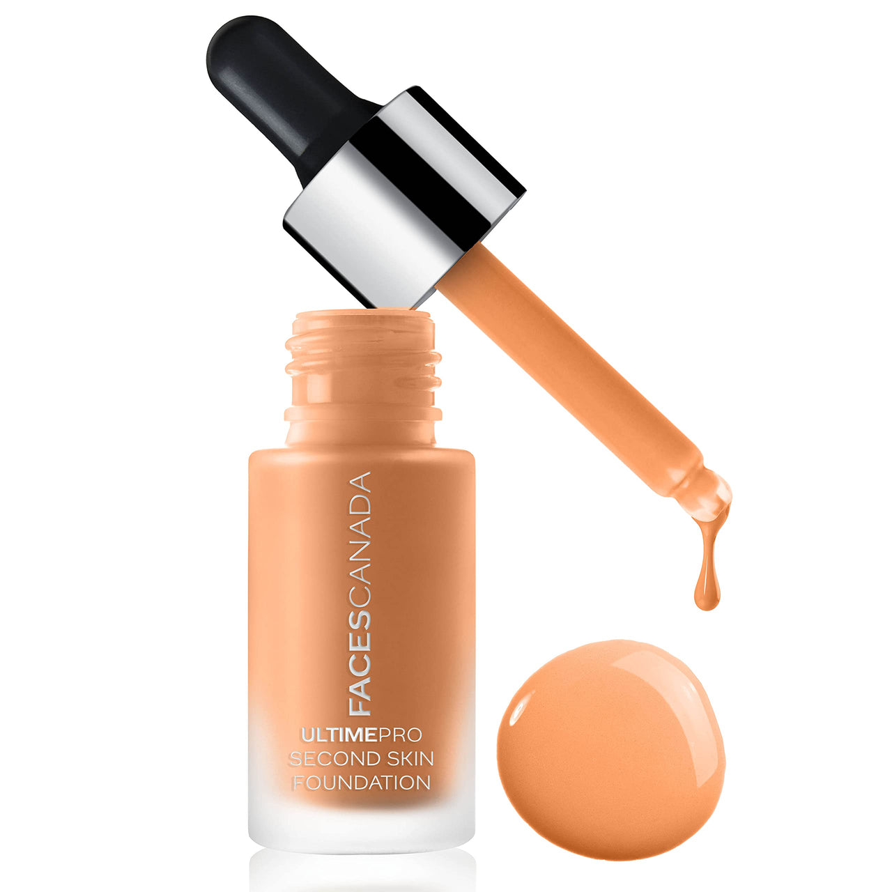 FACESCANADA Ultime Pro Second Skin Foundation - Golden Beige 032, 15ml | Lightweight Anti-Ageing Serum Foundation | 3X Lighter | Natural Matte Finish | Medium To High Coverage | SPF 15 | Non-Oily