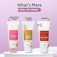GLAMVEDA Rice & Ceramide And Glycolic & Salicylic Anti Acne Peel Off Face Mask (200 ml) | For Oily & Acne Prone Skin | Oil balancing, Deep Cleansing | Blackhead & Pore care