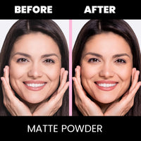 Shryoan All Day Matte 2 In 1 Oil Control Compact Face Powder| Infused with SPF 15 PA++, Hides Imperfections, Blends Effectively, Matte Finish With Soft & Silky texture and Pressed Powder for All Skin Types (25g) (SH03)