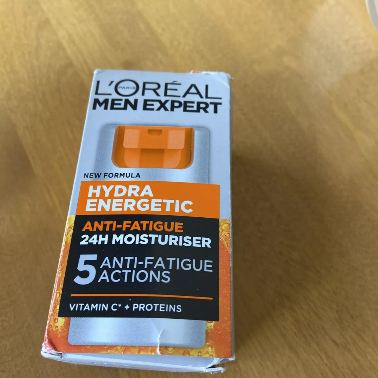 L'Oreal Paris Men's Expert Hydra Energetic Anti-Fatigue Moisturiser Gel (50 ml)