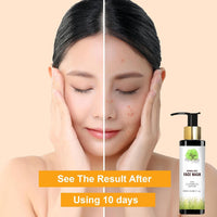PS HERBS COSMETIC HERBS FOR A HEALTHIER YOU Herbal Rice Face Wash - Gentle Cleanser for Glowing Skin, SLS & Paraben Free, Vegan