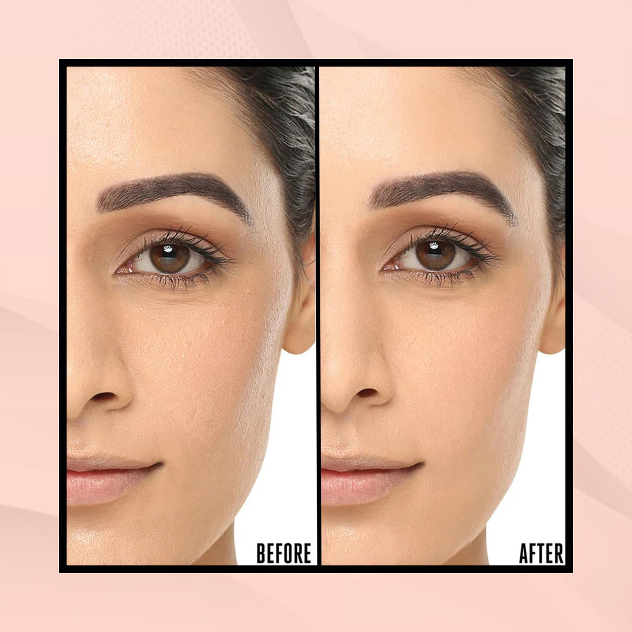 Lakyou Beauty 2in1 Primer + Matte Powder | Same Shade With Matte And Shimmery Effect | Long Lasting And Waterproof Formula | shade-03(Natural Beige) | 30g