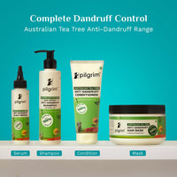 Pilgrim Australian Tea Tree Anti-Dandruff Scalp Serum 100ml | Pre-Shampoo Treatment for Itchy Scalp | Fights Dandruff & Reduces Inflammation | For Women & Men