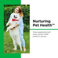 Nutri-Vet Dental Health Soft Chews for Dogs | Helps Control Plaque and Tartar Buildup | Natural Hickory Smoke Flavor | 70 Count , 6 oz
