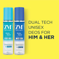 ZM Zayn & Myza Dual Tech Breeze | No Alcohol Premium Deodorant for Men & Women | Long Lasting Premium Fragrance, 120 ml