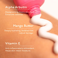 Asaya Peony Blush Hand Cream for Women & Men | Nourishes, Brightens | Softens Dry, Rough Hands | Non Sticky and Quick Absorbing | Intense Moisturization | Reduces Tan & Pigmentation | Alpha Arbutin, Mango Butter & Vit E | Oily skin | Dry Skin | Vegan | Fr