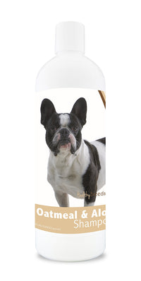 Healthy Breeds French Bulldog Oatmeal Shampoo with Aloe 16 oz Oatmeal 16 oz