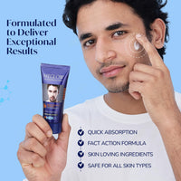 Meglow Skin Brightening & Whitening Cream For Men with Vitamin E | Reduces Dark Spots, Prevents Pigmentation, & Evens Tone | Pack of 3 (15g each)