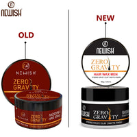 Newish Zero Gravity Hair Wax for Men | 100 gm | Strong Hold, Matte Finish, Long-Lasting | Hair Styling Wax for All Hair Types