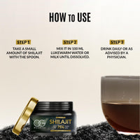 OG BEAUTY Wellness Himalayan Shilajit Resin - 20g | 100% Pure & Authentic | Lab-Certified | Sourced from the Himalayas
