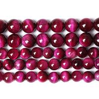6mm 60PCS Natural Rose Pink Tiger Eye Stone Beads Crystal Spacer Round Loose Beads for Jewelry Making DIY Bracelet Accessories Strand 15 inches Energy Healing Power Rose Tiger Eye Stone 6mm
