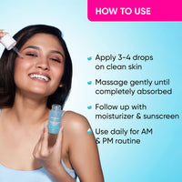 Dot & Key Hydrating Hyaluronic Acid Serum With Vitamin C + E | For Plump, Glowing Skin | Face Serum for Dry Skin, Oily & Normal Skin | With Ceramide & Acai Berry | 30ml