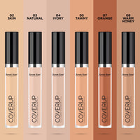 Seven Seas Liquid Light weight Concealer with Full Coverage | Easily Blendable Concealer for face makeup with Matte finish