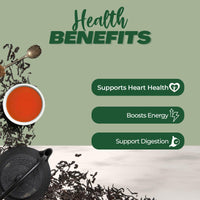 Golden Tips Earl Grey Loose Leaf Black Tea,Full-Leaf Blend Infused with Pure Bergamot, Refreshing & Citrusy Flavor, Classic English Tea, Aromatic & Rich Taste (100 Gram 50 cups)