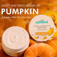 mCaffeine Pumpkin Spice Cleanse & Detan Duo for Glowing Skin| Mildly Cleanses, Exfoliates, Detans|Pumpkin Body Wash - 300ml & Pumpkin Body Scrub - 175 g | Sweet & Spicy Pumpkin Aroma for Men & Women