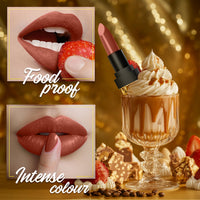 FACES CANADA Comfy Matte Velvet Touch Lipstick - Mocha Mousse 14, 4.2g | Velvety Matte Finish | 8HR Longstay | Intense Colour | Hydrating Lips | Smooth Application | Foodproof & Crackproof