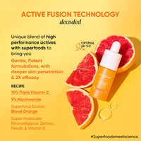Dot & Key 10% Vitamin C + E, 5% Niacinamide Serum | Vitamin C Serum For Glowing Skin | Fades Dark Spots | Vit C Serum with Blood Orange & Pumpkin | For Uneven & Dull Skin | For All Skin Types | 20ml