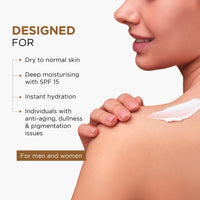 Oshea Herbals Cocoa Butter Deep Moisturising Body Butter for Dry to Normal Skin SPF 15 with 24+ Hrs Moisturizing | Enriched with Cocoa Butter, Shea Butter & Vitamin E | Paraben & Mineral Oil Free 200g
