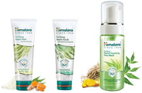 Himalaya Herbals Purifying Neem Foaming Face Wash, 150ml & Himalaya Purifying Neem Pack, 100g & Himalaya Herbals Purifying Neem Scrub, 100gm