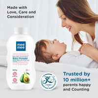 Mee Mee Baby Talcum Powder, Dermatologically Tested, Fresh Feel (400g/Single Pack)