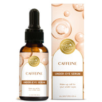 Body Cupid Caffeine Under-Eye Serum - for Puffy Eye Bags Fine Lines Dark Circles Wrinkles| 30 ml | All Skin types
