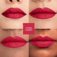 Lakmé Forever Matte Liquid Lip Colour, Coral Sense, 5.6 Ml & Forever Matte Liquid Lip Colour, Coral Candy, 5.6Ml
