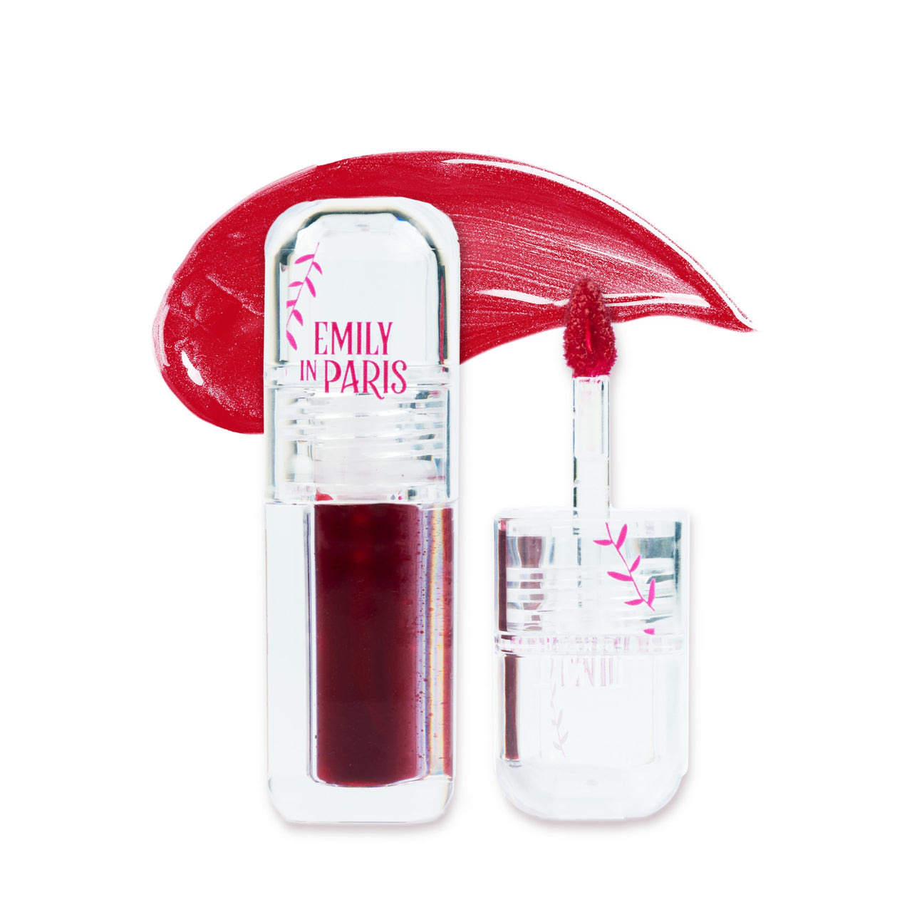 Tint Cosmetics Emily in Paris Lip and Cheek Tint Natural Finish. Long-lasting Stain. Easy Application, Non-drying Finish. Waterproof & Transfer-proof. Highly Blendable with Water-gel Formula. 5ml
