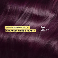Berina Professional | Permanent Hair Color Cream | 60gm | A06 Violet | Long Lasting Color