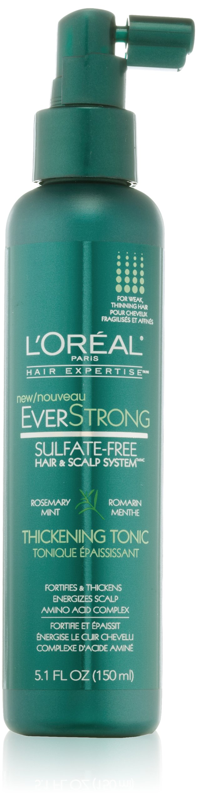 L'Oreal Paris EverStrong Hair Thickening Tonic 5.1 Fluid Ounce