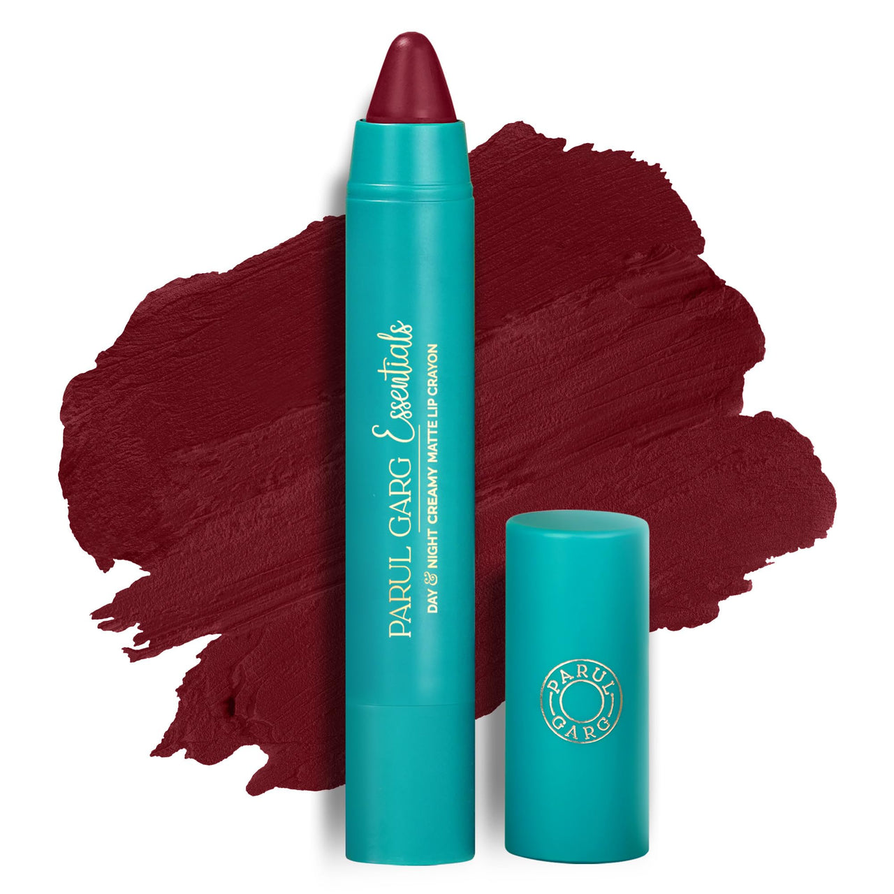 Parul Garg Beauty Creamy Matte Lip Crayon | Soft Matte & Hydrating Formula with Almond Oil & Vitamin E | Rich Pigment & Comfortable Wear | 100% Vegan (Socialite 67)