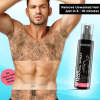 MAN CODE Mancode Hair Removal Spray - 100 Ml For Men | Painless Body Hair Removal Spray For Chest, Back, Legs & Under Arms | Itch & Irritation Free | Hair Removal Wax | Intimate Hygeine From Sweat