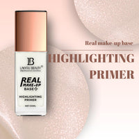 Lakyou Beauty Real Makeup Base | Highlighting Primer | Hydrating and Illuminating | 30ml | (Silver Tint, 30ml)