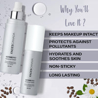 FACES CANADA Matte All Day Combo - Magneteyes Kajal - Black (0.35 gm) + Ultime Pro Makeup Fixer (50 ml) | Long Lasting Makeup Setting Spray | Waterproof & Smudgeproof