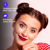 Blue Heaven Get Matte Lipstick | Soft Matte Finish and Lightweight Formula | Intense Pigment | Long-Lasting Lipsticks For Women | 103 | 4GM