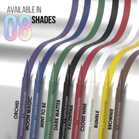 Glam21 Eye Poppers Matte Eyeliner |Smudge Proof and Waterproof Formula | Pen Style Design | Bold & vibrant Shades | High Pigment up to 12 hours | Brownie-0.5gm