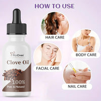 TryOnes Professional Hair Serum for Frizzy Hair||Serum for Women & Men||All Hair Types for Frizz-free, Smooth & Glossy Hair||Clove Hair Serum_30ML