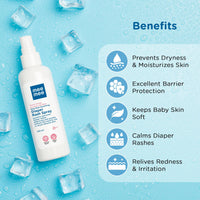 Mee Mee Natural Baby Diaper Rash Spray | 100ml, Fast-Acting Relief, Hypoallergenic & Safe for Delicate Skin | Touch-Free Hygienic Care, Instant Comfort