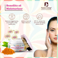 Passion Indulge Pinkmania AHA-BHA Cleanser with 1% Salicylic Acid & Moisturizer For Face | Purifying & Oil Controlling with Turmeric & Green Tea
