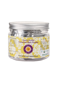 Deve Herbes Pure Cinnamon Bark Powder (Cinnamomum zeylanicum) Organic Certified Natural Therapeutic Grade 200gm (7.05 Oz)
