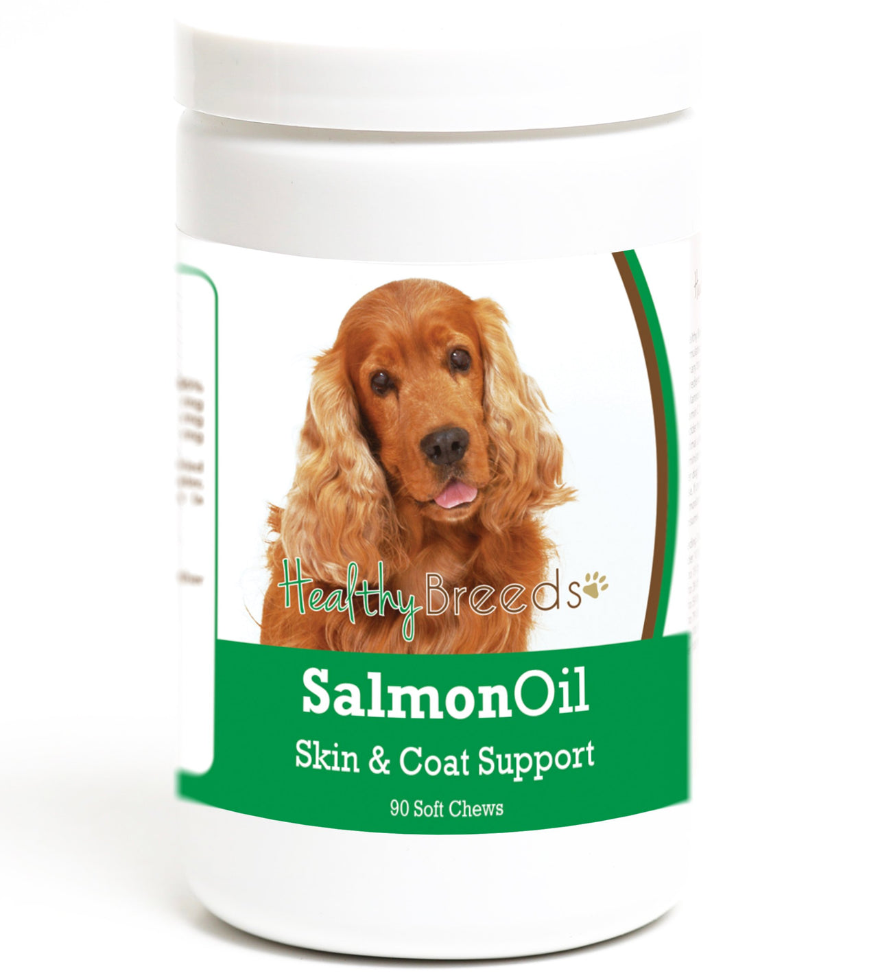 Healthy Breeds Cocker Spaniel Salmon Oil Soft Chews 90 Count