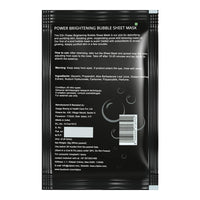 O3+ Power Brightening Bubble Sheet Mask for Deep cleansing and glowing skin (30gm,Pack of 1)