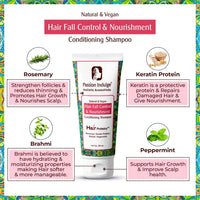 Passion Indulge Rosemary Hair fall Control Combo for longer Hair |Rosemary Hair growth Oil & Hair fall Control Shampoo