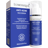 LUMOSIQUE® Anti Acne 2% Salicylic Acid Face Serum for Control Acne,Reduces Blackheads,Constrict Open Pores, Maintain Oil Balance & Hydrate Skin | For All Skin Types|For Men & Women | 30ml