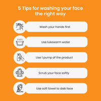 Karrot Natural Skincare Carrot Hydrating Face Wash, Boosts Radiance and Evens Skin Tone, with Hyaluronic Acid, Saffron and Tea Tree, For Women and Men, Suitable for All Skin Types, 100 ml