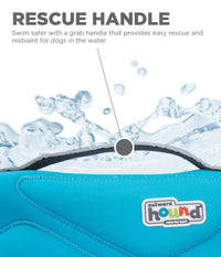 Outward Hound Dawson Swim Blue Dog Life Jacket, XS Dawson (Warmth) X-Small (Chest Girth: 11
