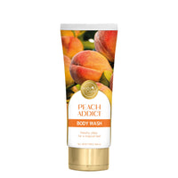 Body Cupid Peach Addict Body Wash | No Parabens, Sulphates or Silicones | Fruity & Refreshing | Luxury Shower Gel | 150ml